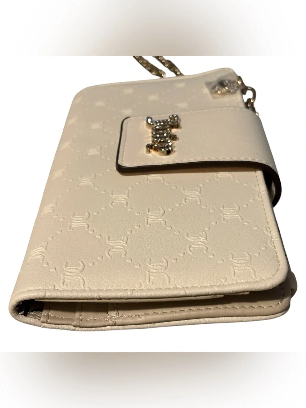 Juicy Couture Cream embossed bifold